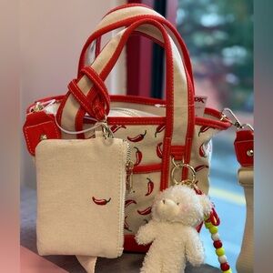 New viral madden girl Chili Pepper mini tote